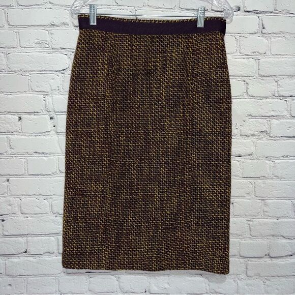 Vintage Pendleton Women’s Wool Tweed Pencil Skirt Size 6 - Picture 13 of 14